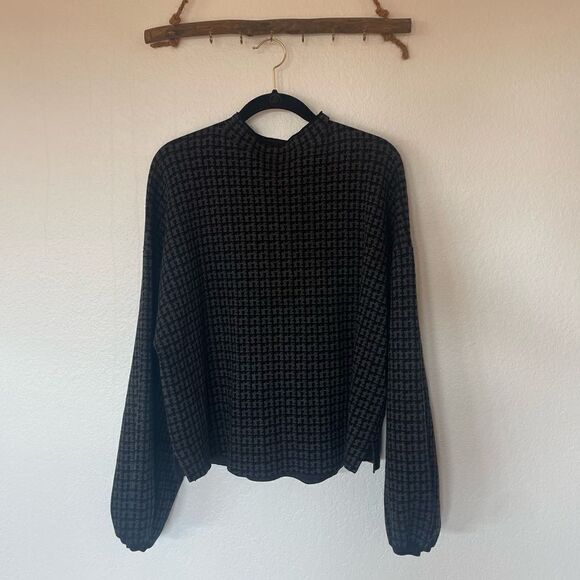 Gray printed sweater - Picture 6 of 9